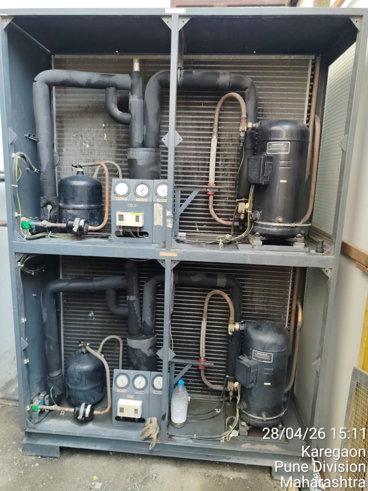 Industrial Chiller Relocation & Commissioning in Pune - Prime Cool Certified HVAC Engineering