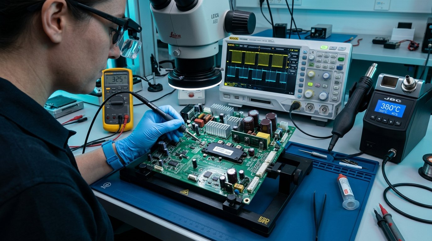 Inverter AC PCB Micro-Soldering Lab Pune