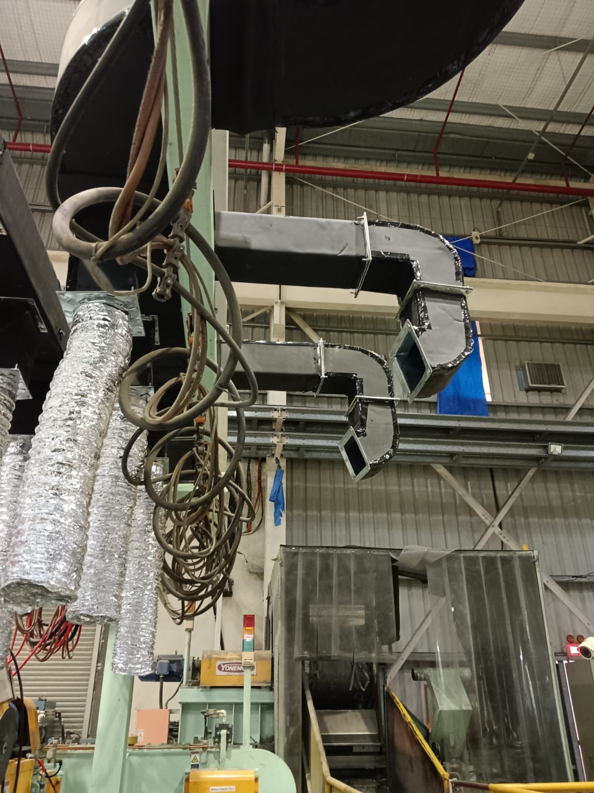 AHU Static Pressure Balancing in Koregaon Bhima Industrial Corridor - Prime Cool Certified HVAC Engineering