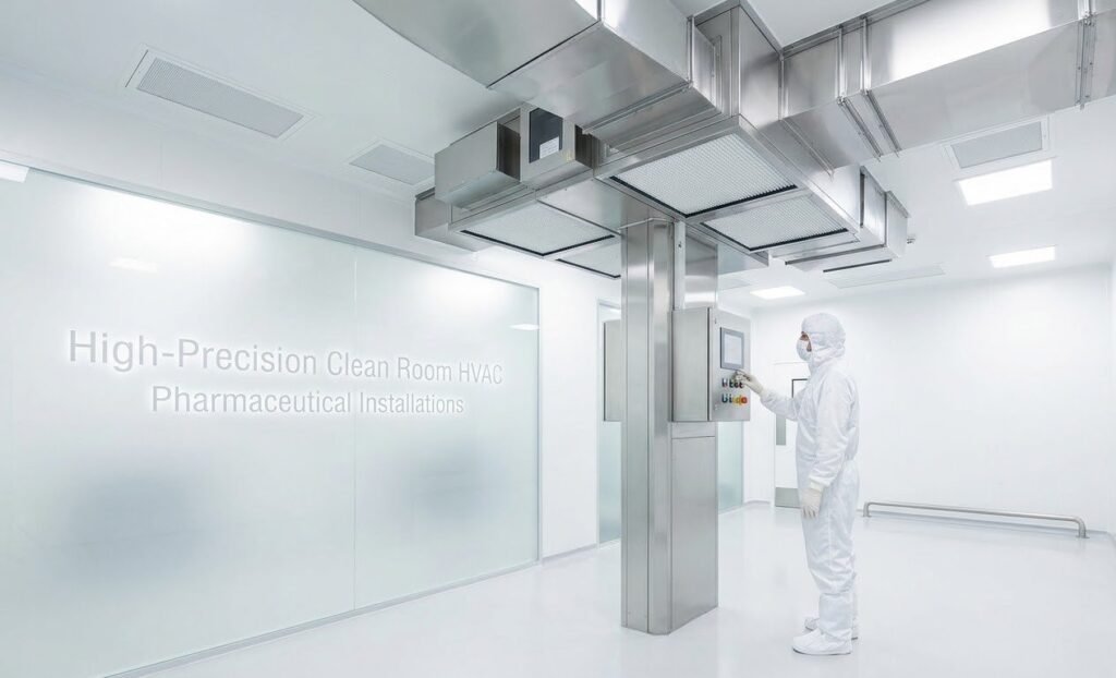 Cleanroom HEPA Filtration & Laminar Airflow Servicing in Pune - Certified Prime Cool Mechanical HVAC Engineering