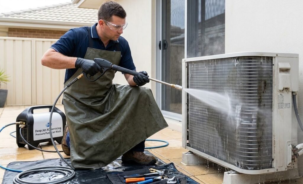 Split & Inverter AC Jet Servicing in Pune - Certified Prime Cool Mechanical HVAC Engineering