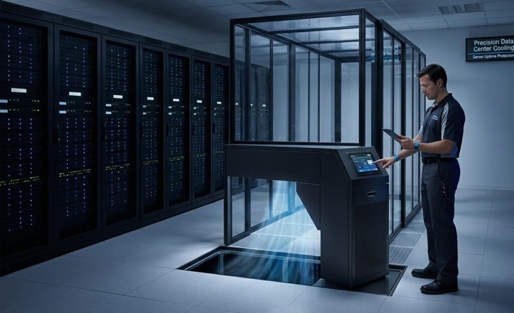 Server Room PAC & Precision Climate Systems in Pune - Certified Prime Cool Mechanical HVAC Engineering